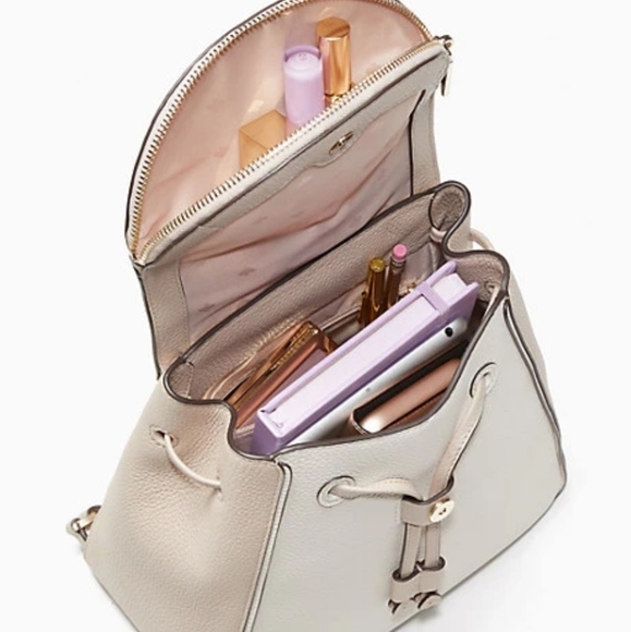 Kate spade leila colorblock medium flap backpack - Picture 4 of 14